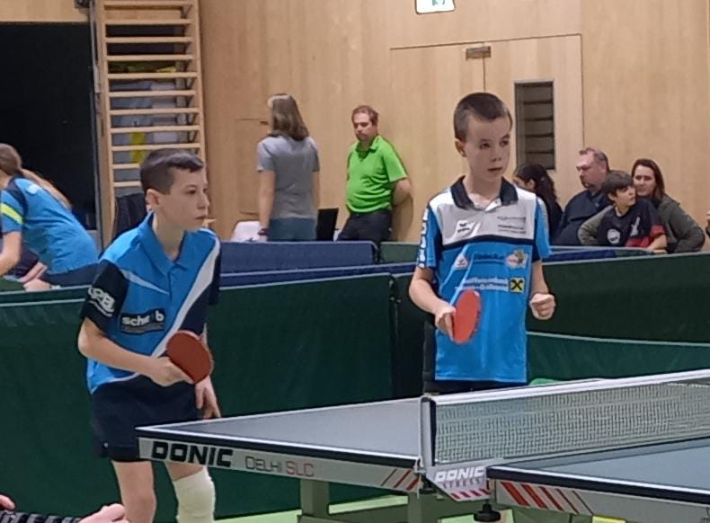 Florian Tröstl & Tobias Wagner bei der U15 Meisterschaft in Sierndorf